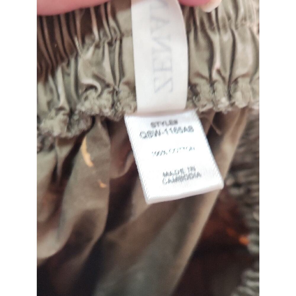 Zenana Outfitters Olive Tiered Maxi Skirt - Picture 4 of 4